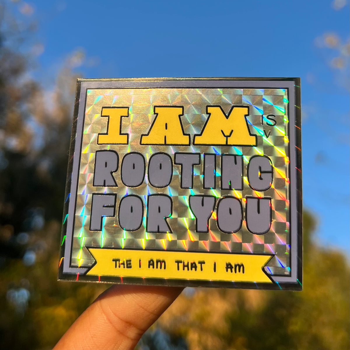 I AM Sticker